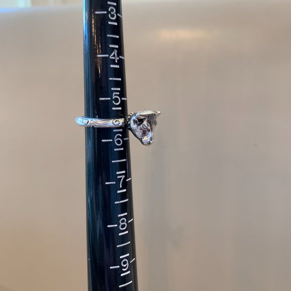 Gucci Anger Forest Bulls Head Ring in Silver NEW IN BOX - Picture 9 of 9